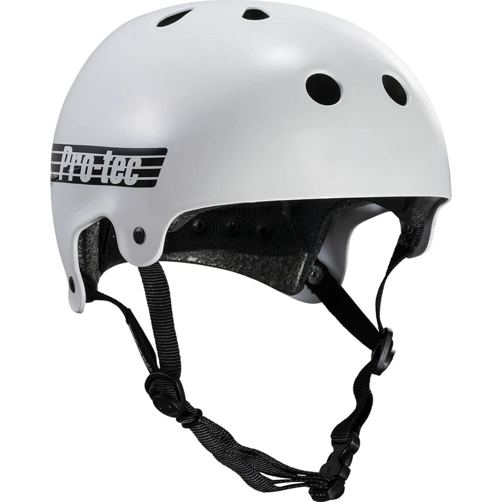 Pro-Tec Pro-Tec - Old School / Bucky - Certified Helmet - Gloss White -
