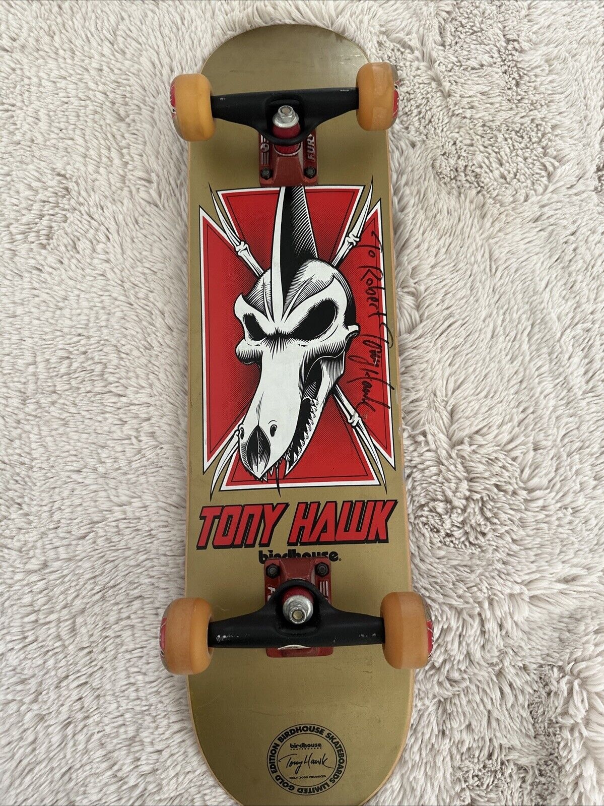 Birdhouse TONY HAWK Complete Skateboard - Signed - Attic Skate