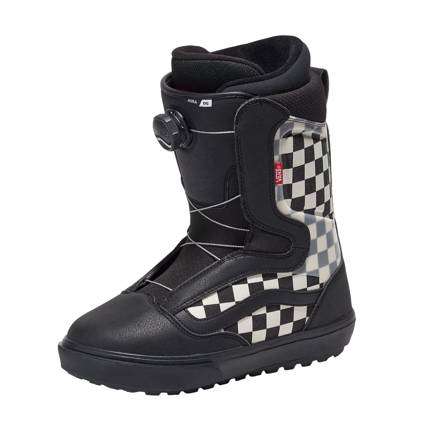 Vans 2025 Vans Men's Aura OG - Black / Checkerboard -