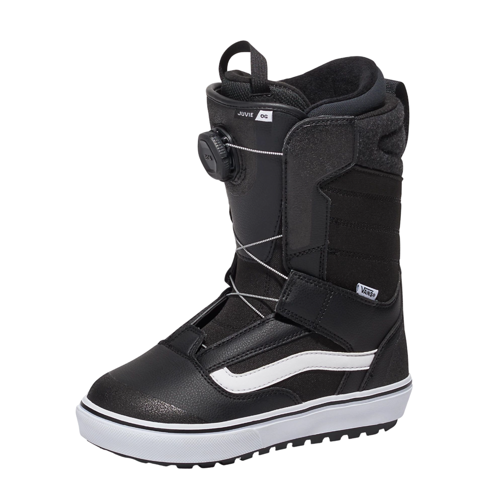 Vans 2025 Vans Kids Juvie OG Snowboard Boot - Black / White -