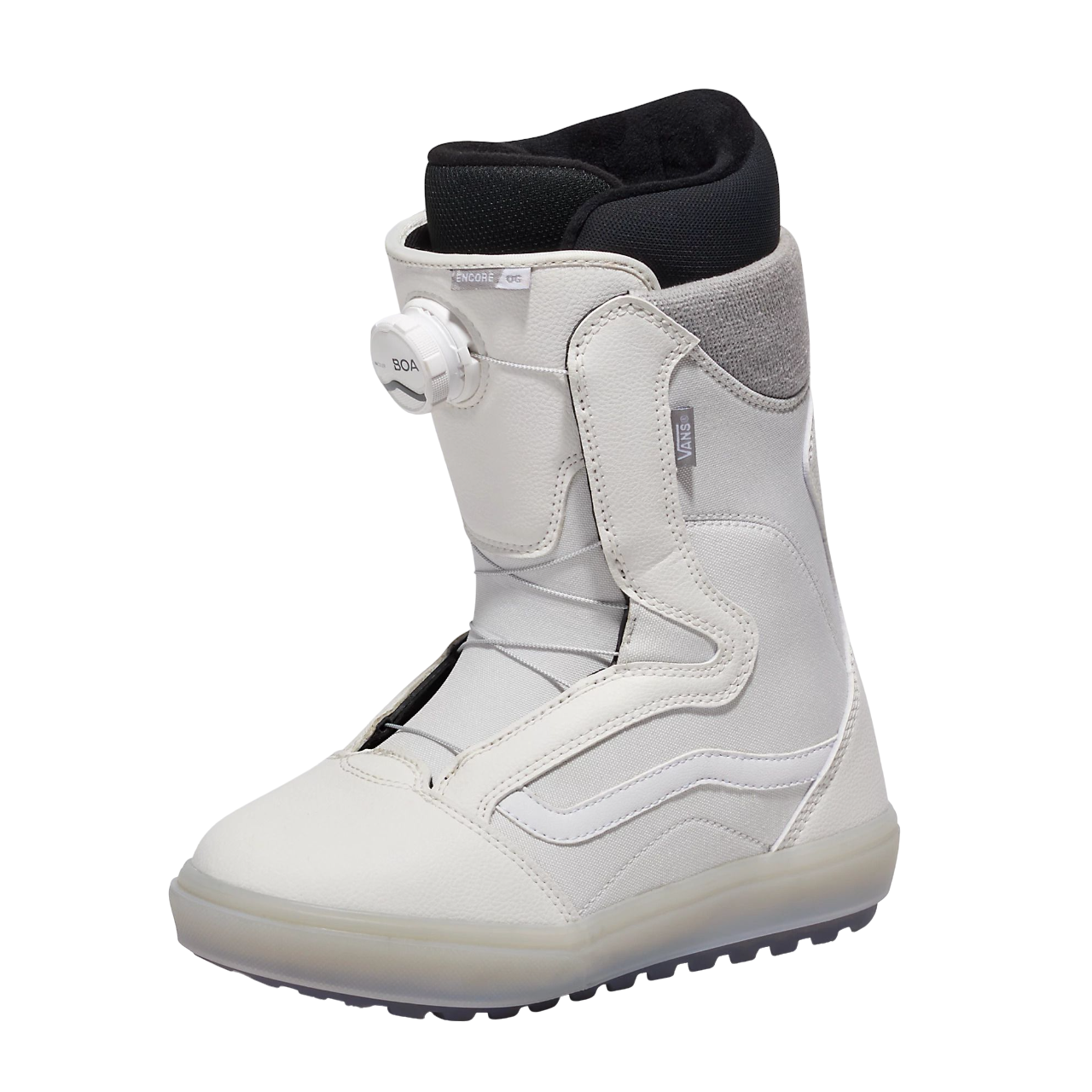 Vans Women's Encore OG Snowboard Boot - White / White - - Attic