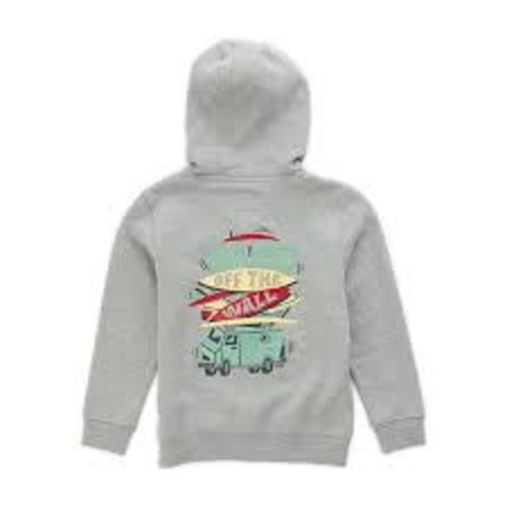 Vans Vans Boarded Up FZ Kid Boys Hoodie - Cement Heather Grey