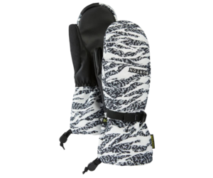 Burton - Women's Profile Mittens - Zebra Camo - - Attic Skate