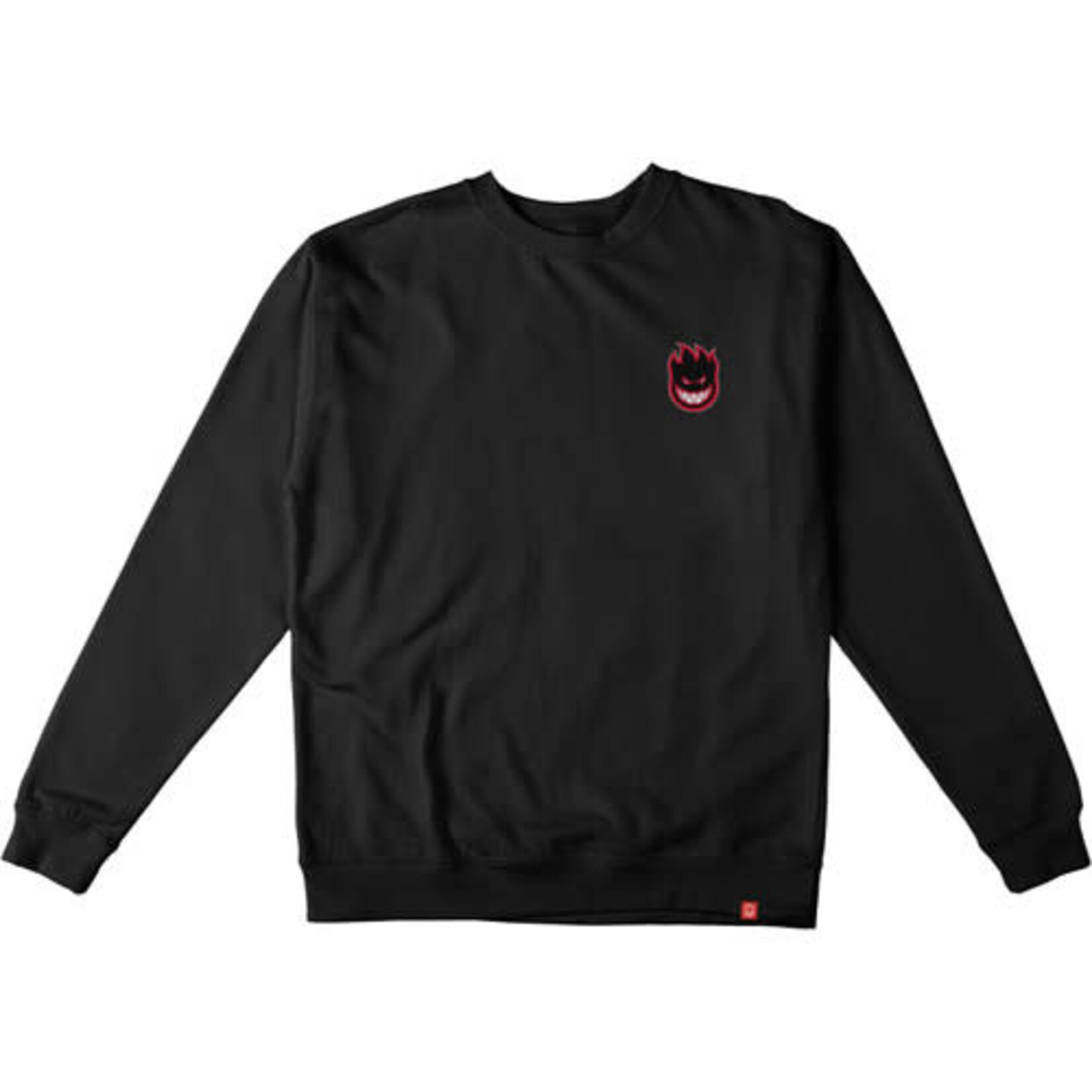 Spitfire Spitfire - Lil Bighead Embroidered Sweatshirt - Black / Red -