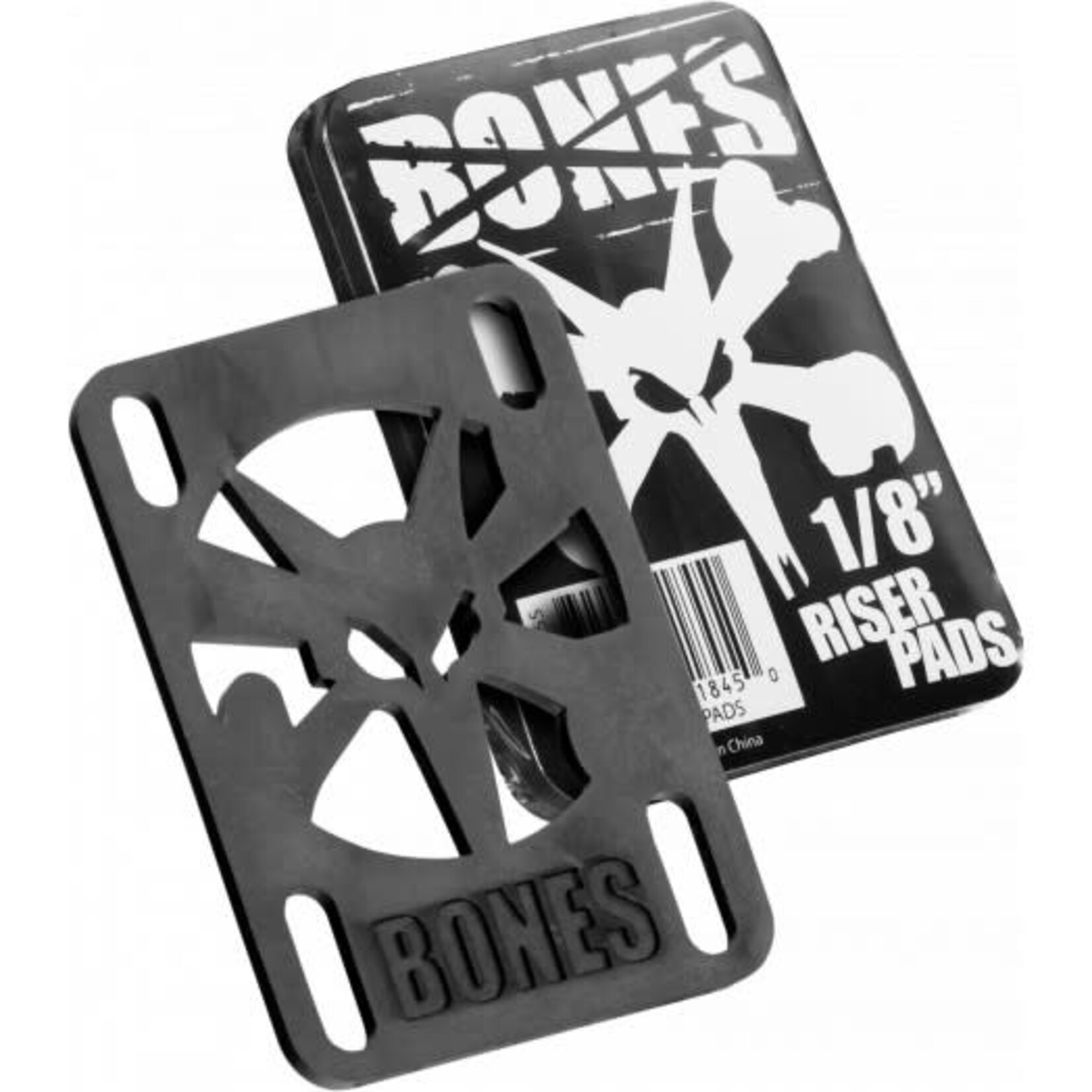 Bones Bones - Risers Black 1/8" (set of 2)