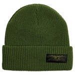 Anti Hero Antihero Stock Eagle Label Cuff Beanie - Olive/Black