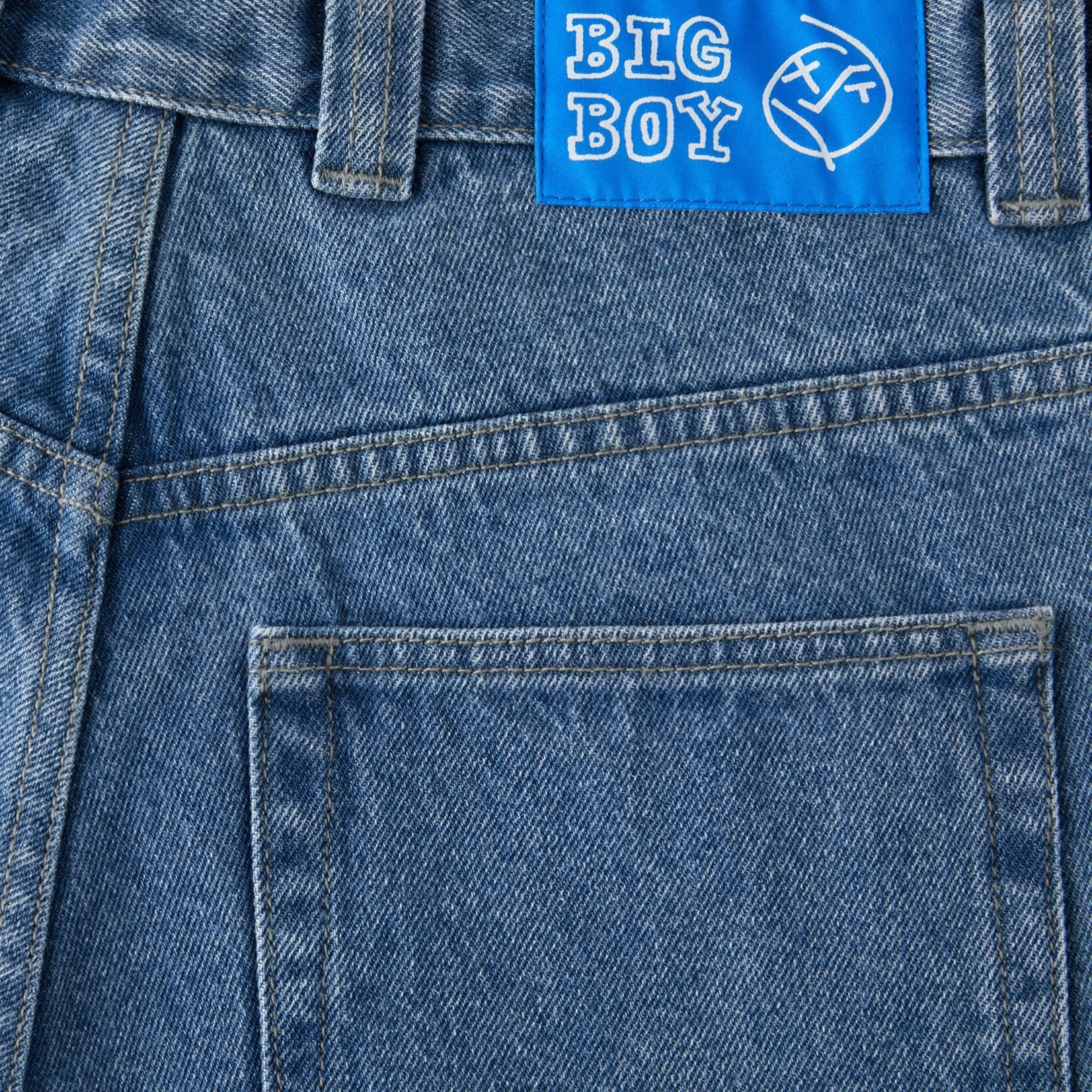 Polar Polar - Big Boy Pants - Mid Blue -