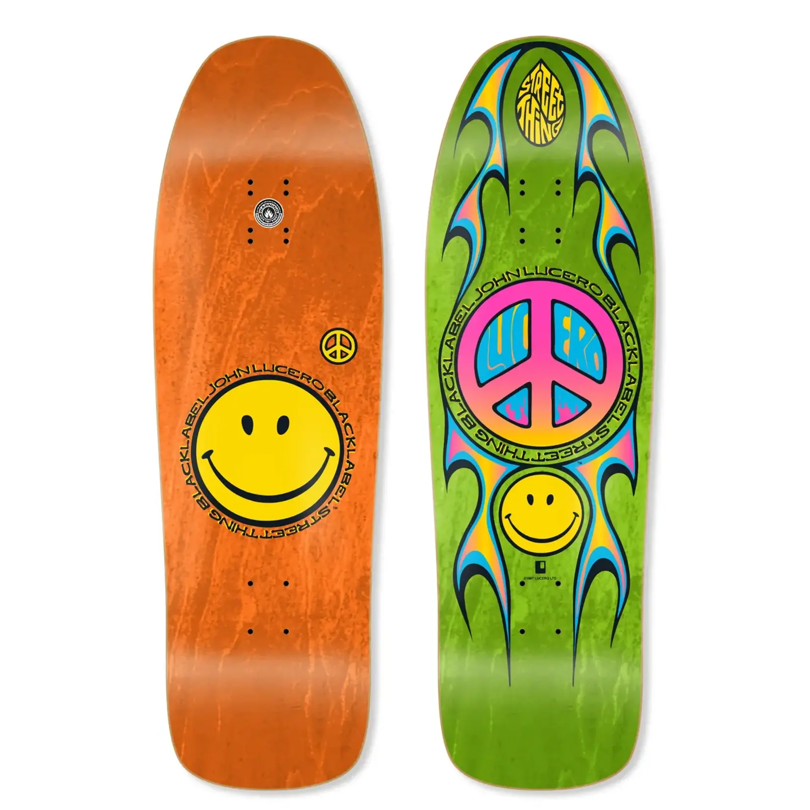 Black Label Black Label - Lucero Street Thing Deck - 9.88" x 32.25" x 14.5/15" - Assorted