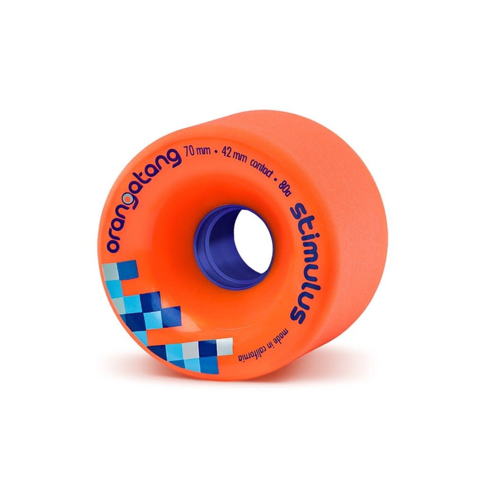 Orangatang Wheels Orangatang Wheels 70mm 80a - Stimulus Orange (Set of 4)