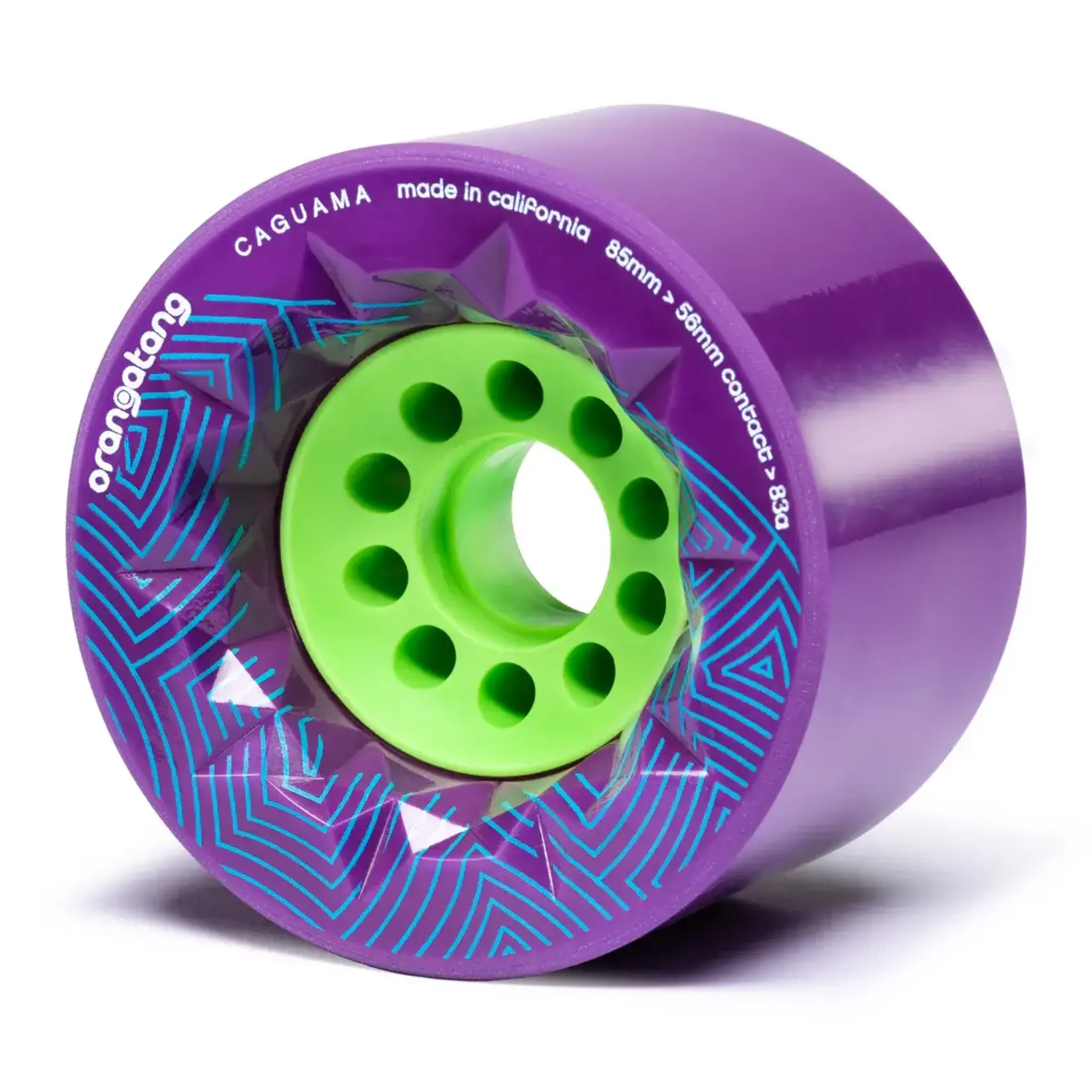 Orangatang Wheels Orangatang - 85mm Caguama - 83a Purple (Set of 4)