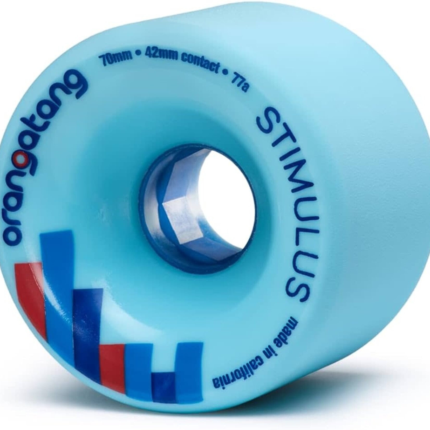 Orangatang Wheels Orangatang Stimulus 70mm 77a Blue (set of 4)