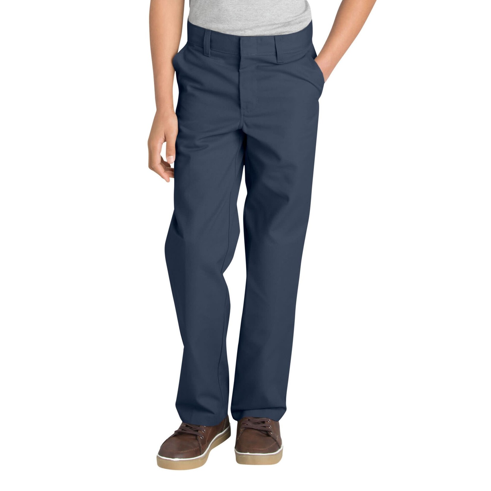 Dickies BOYS FLEXWAIST™ FLAT FRONT PANT- Navy