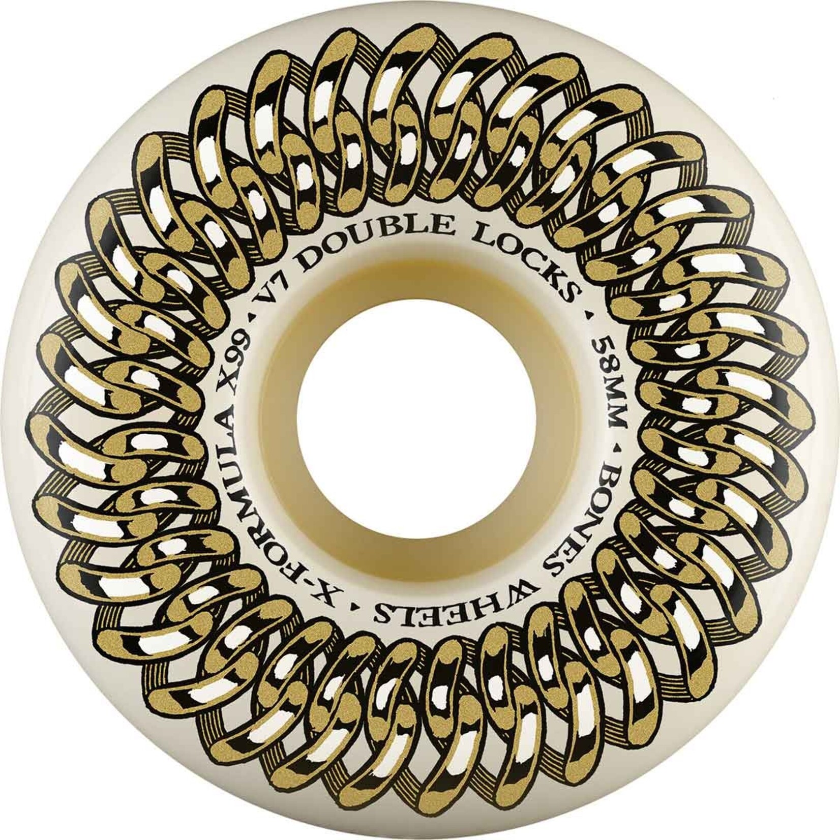 Bones Bones - Double Locks 58mm V7 X-Formula 99a