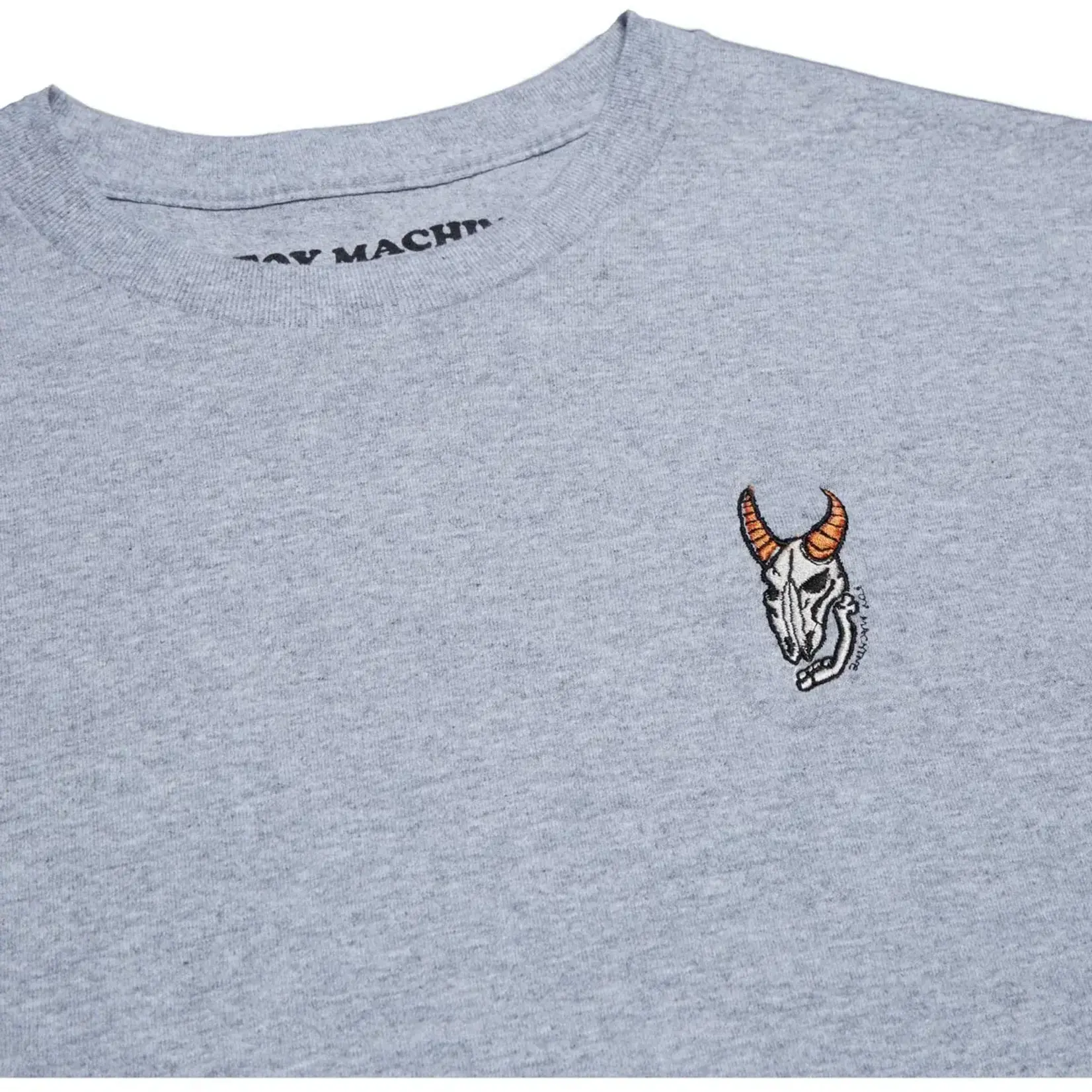 Toy Machine Toy Machine - Heavy Metal Embroidered Tee - Grey -