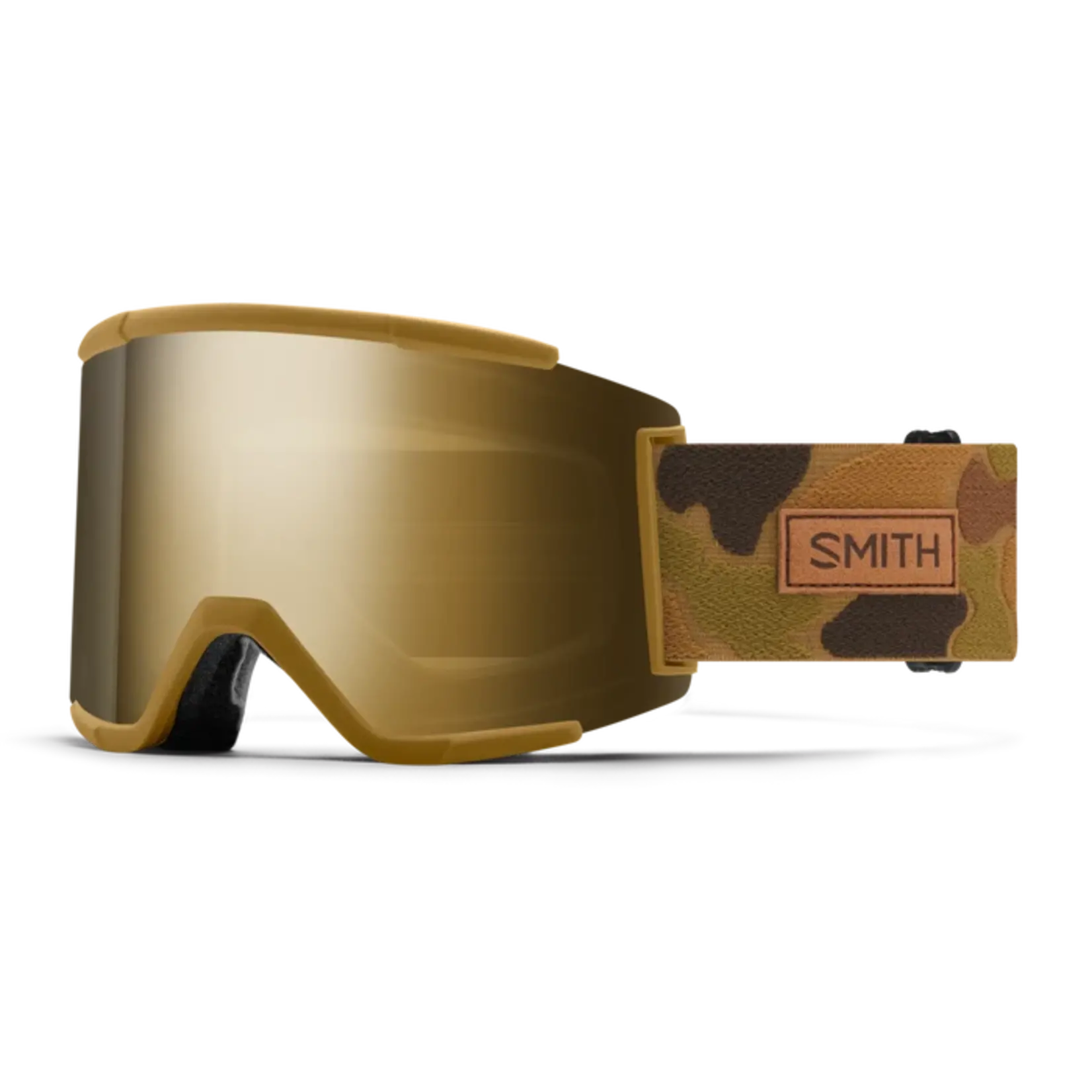 Smith Smith - Squad XL - Coyote Pow Hunter + ChromaPop™ Sun Black Gold Mirror Lens