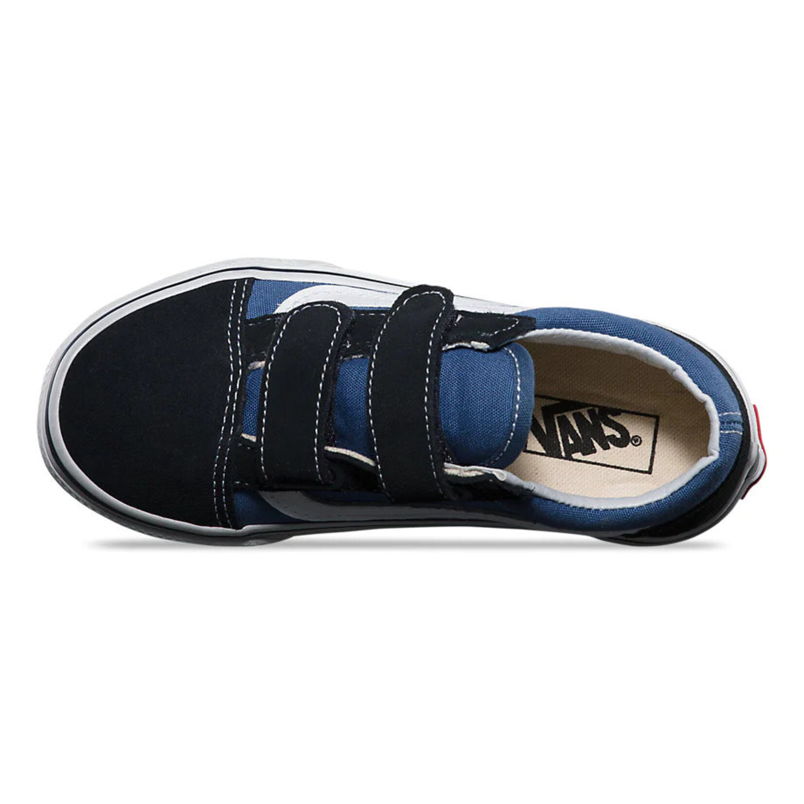 Vans Vans Old Skool V Kids Shoes - Navy/True White -