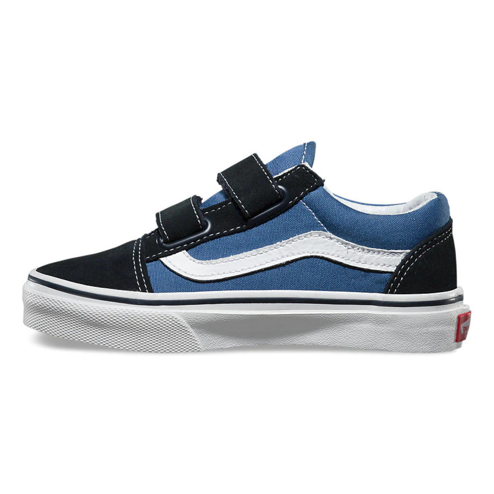 Vans Vans Old Skool V Kids Shoes - Navy/True White -