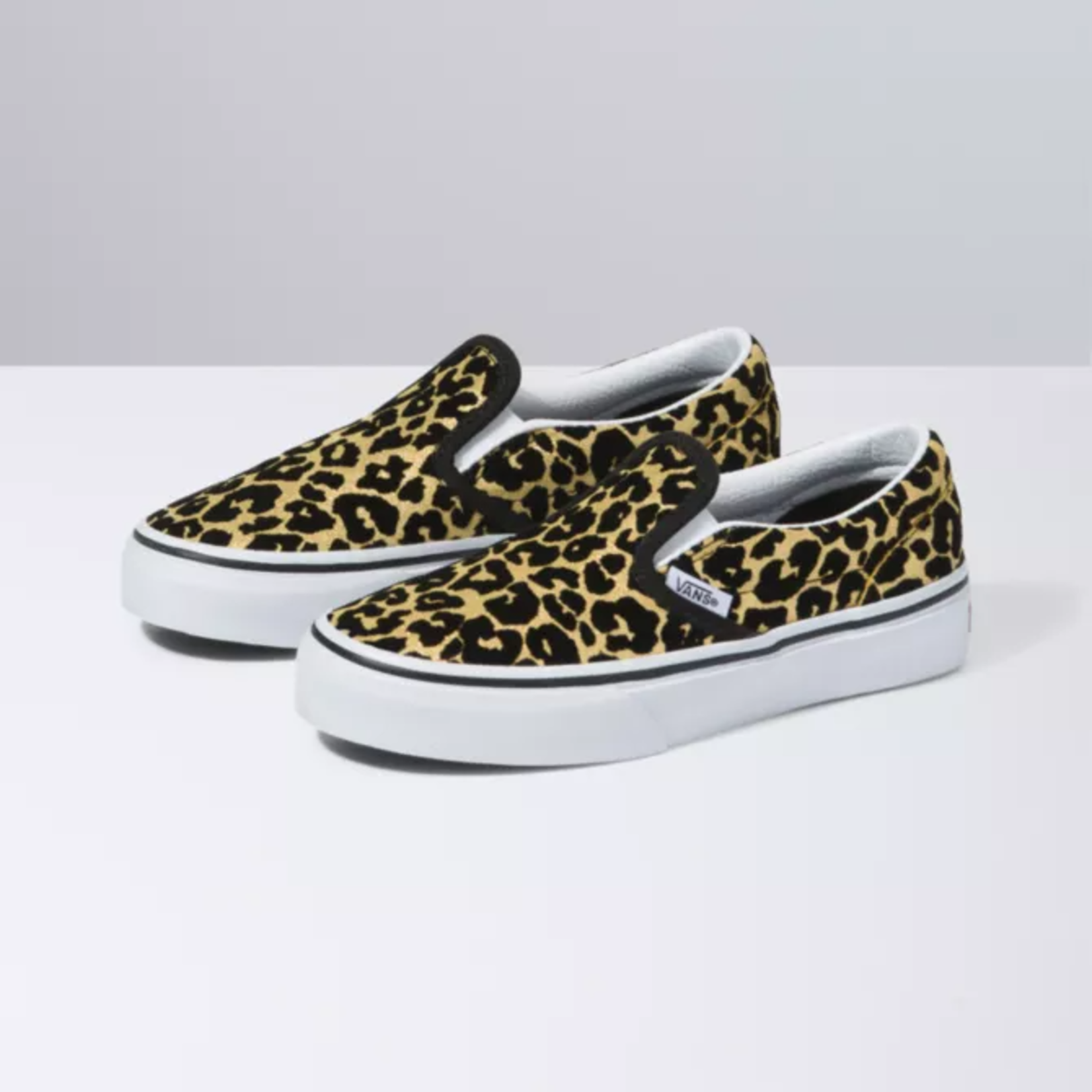 Vans Vans Youth Classic Slip-on - Flocked Leopard -