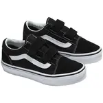 Vans Vans Old Skool V Kids Shoes - Black/True White -