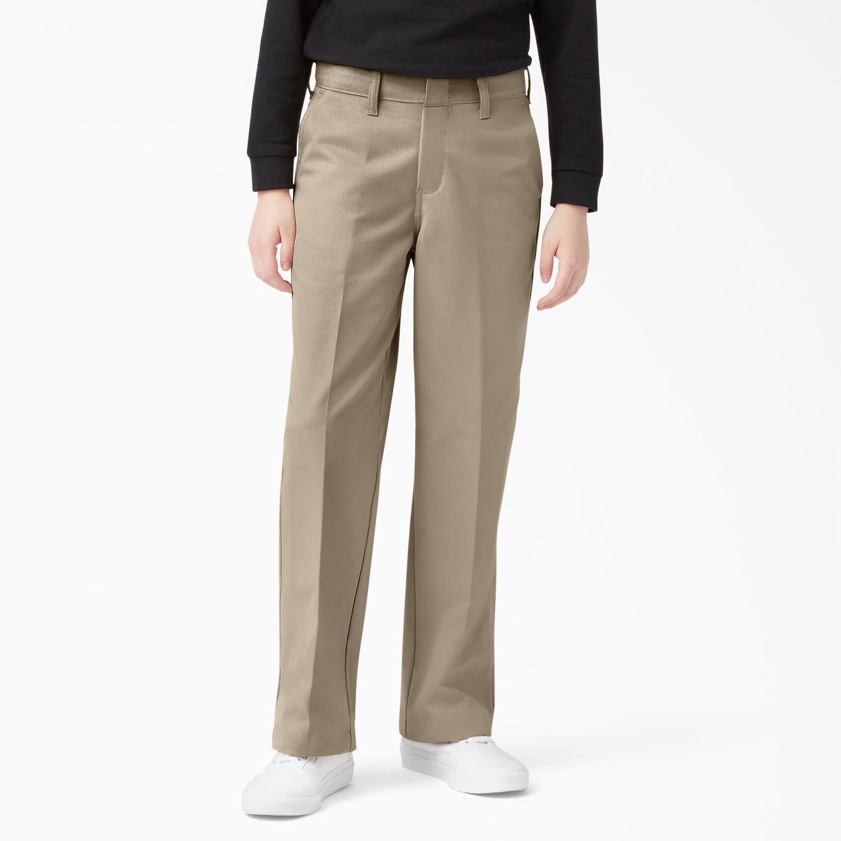 Dickies Dickies BOYS FLEXWAIST™ FLAT FRONT PANT- Desert Sand