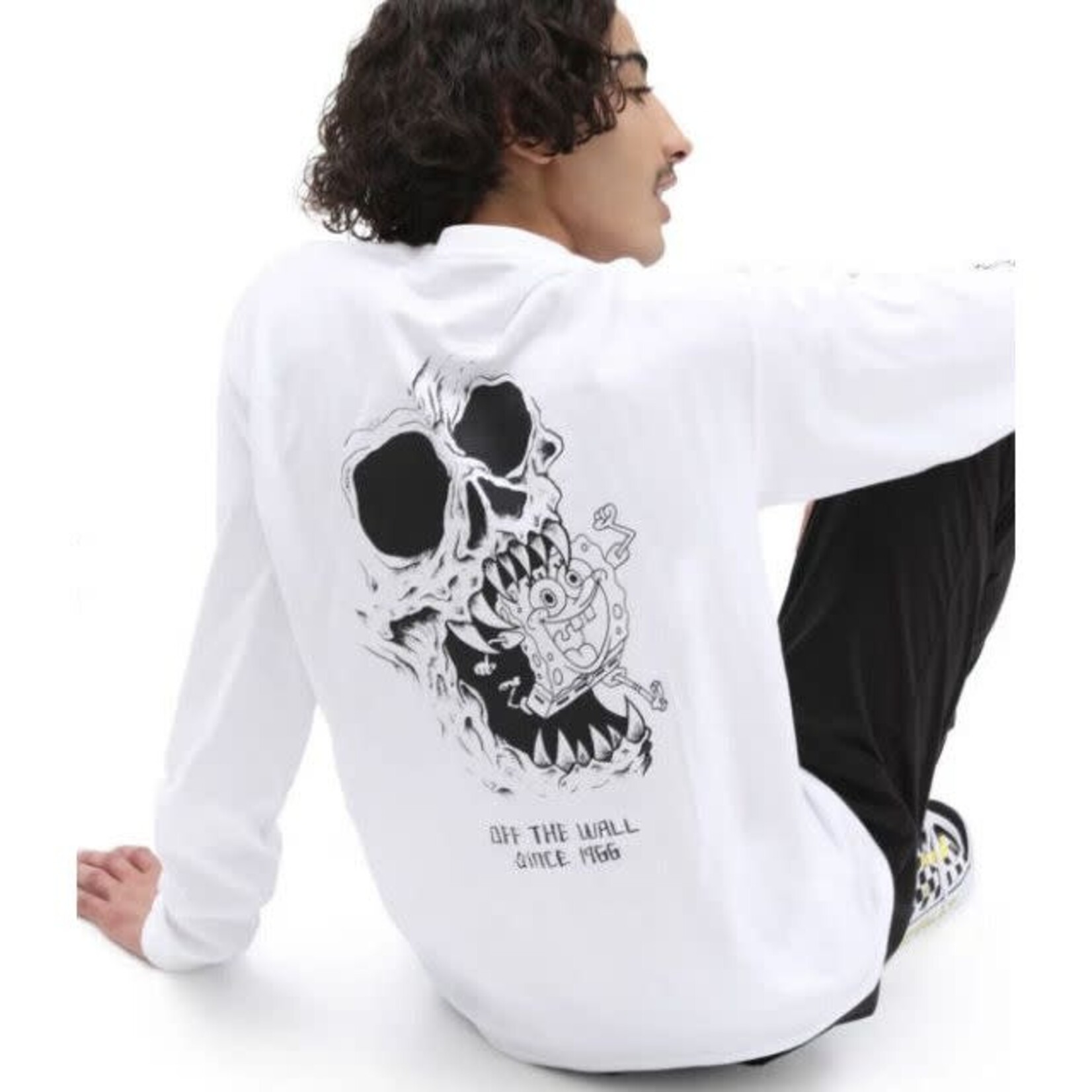 Vans Vans x Spongebob Mens LS Shirt - White -