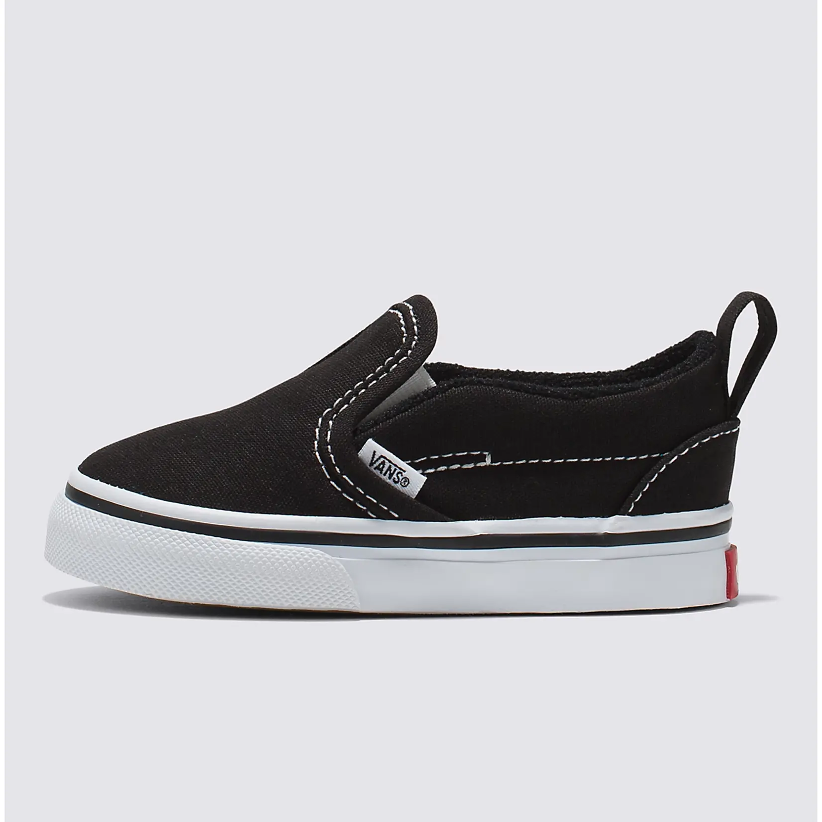 Vans Vans Toddler Slip On V Shoes - Black/White -