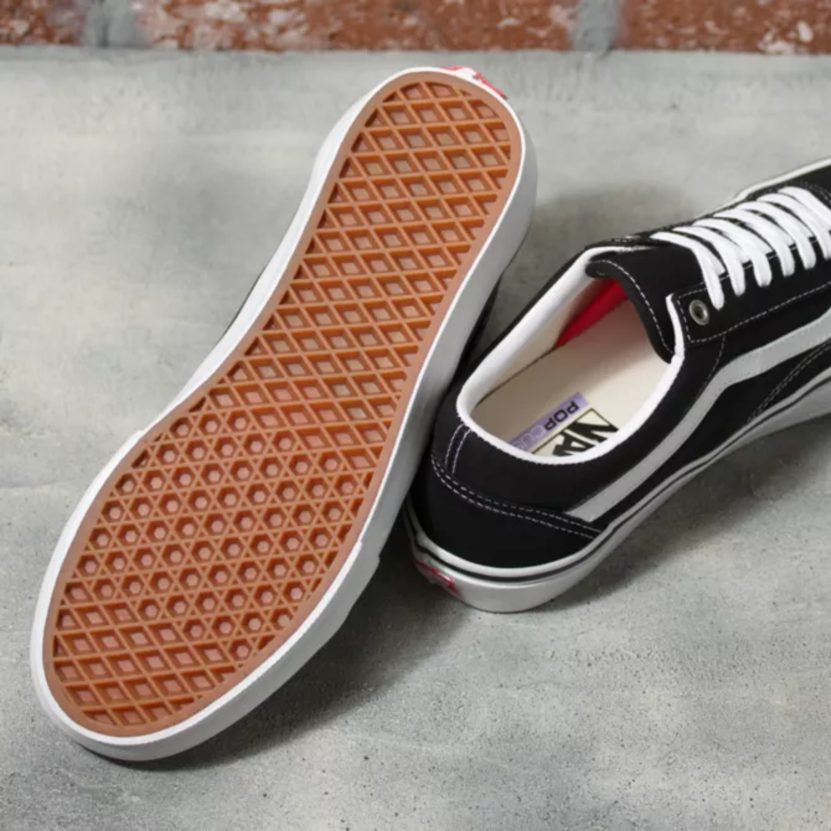 Vans Vans Skate Old Skool Shoes - Black/White -