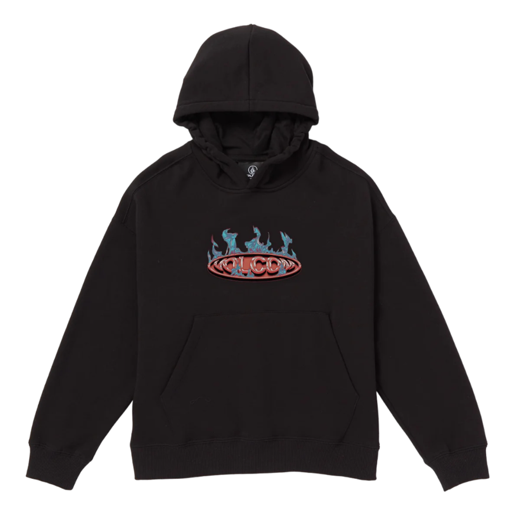 Volcom Volcom Big Boys Combust Fleece Hoodie - Black