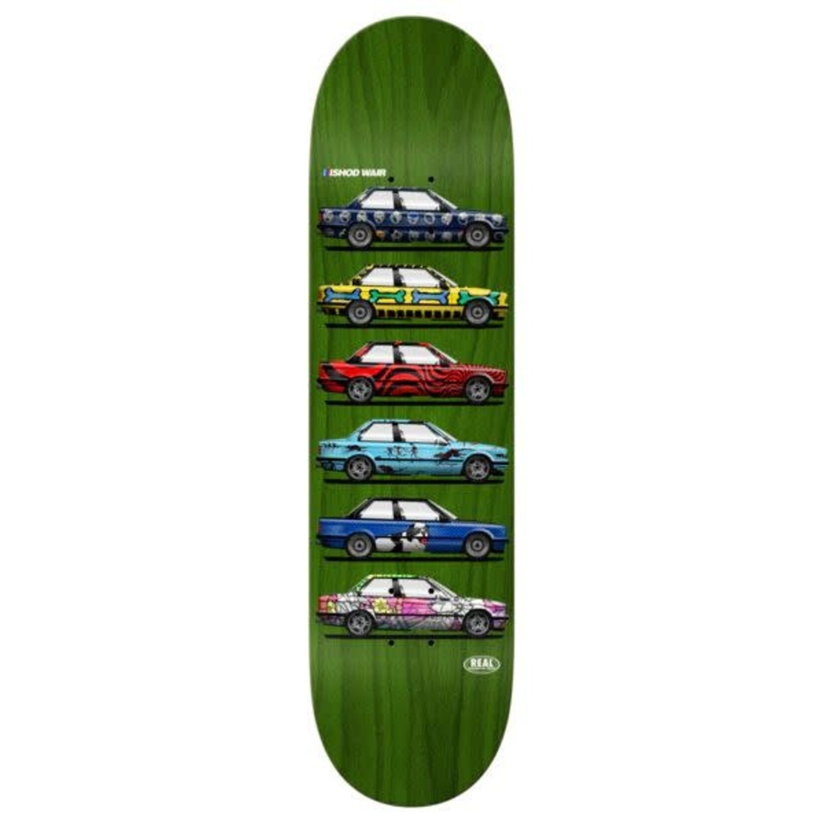 Real Skateboards Real - Skate Shop Day 2025 - Ishod Custom Limited Easy Rider Twin Tail V2 - 8.25"