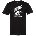 ATTIC Attic - Flyer Cat T-Shirt - Black -