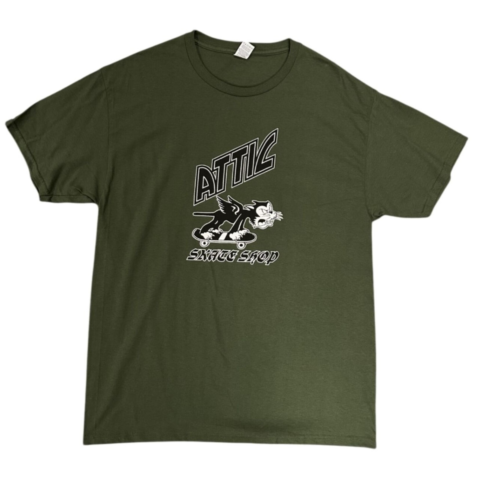ATTIC Attic Flyer T-Shirts - Army Green
