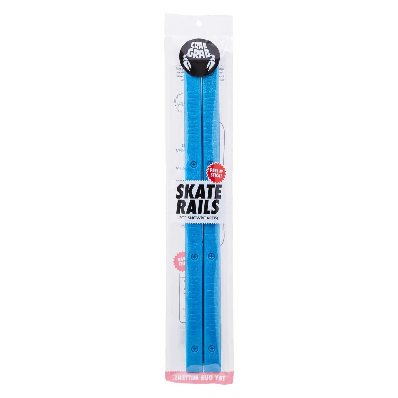 Crab Grab Crab Grab -Skate Rails - Blue Swirl