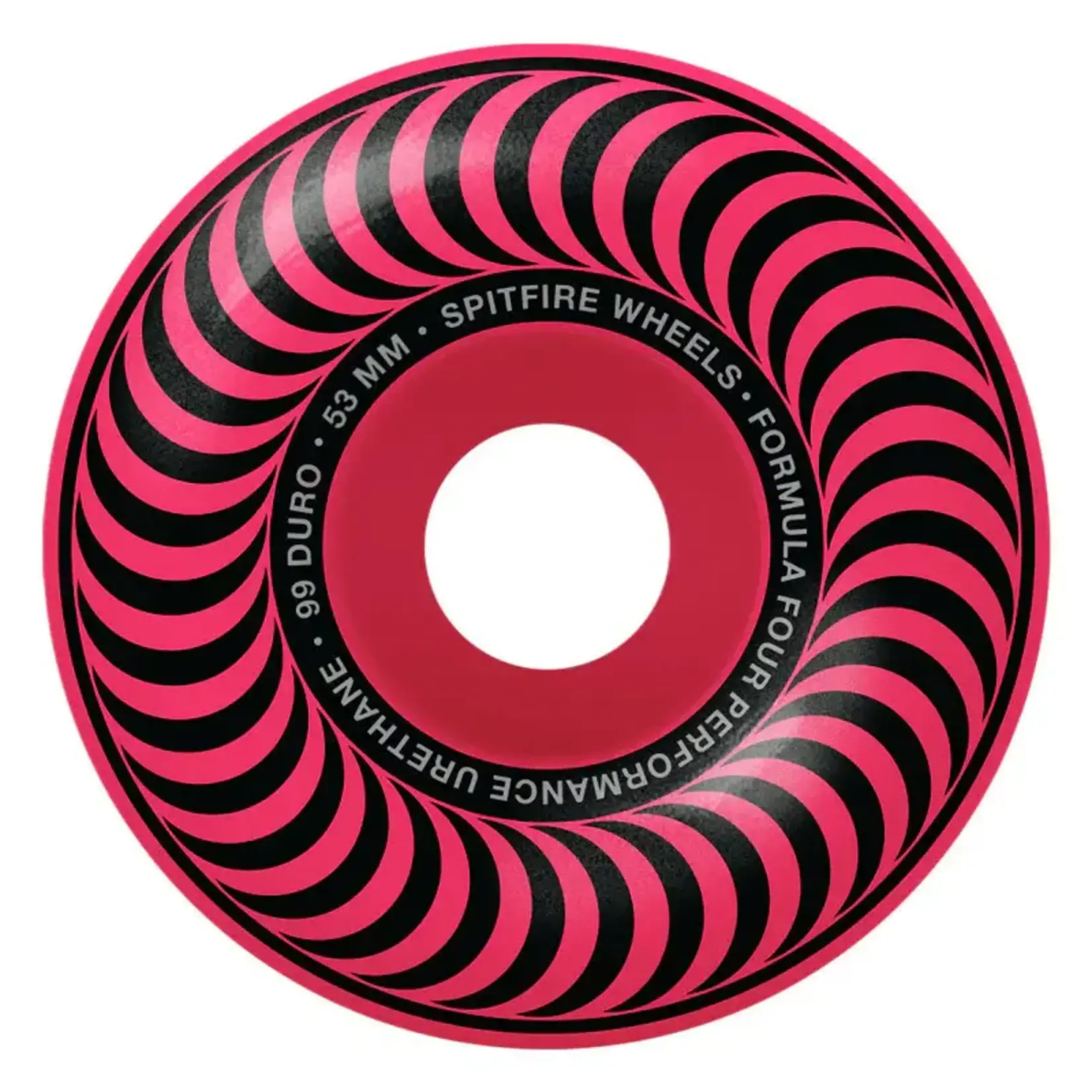 Spitfire Spitfire Formula Four 99a Classics - Neon Pink 53mm Wheels