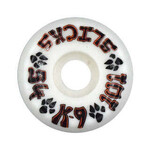 K-9 K-9 Wheels - Slicks  -101a 54mm - White (Set of 4)
