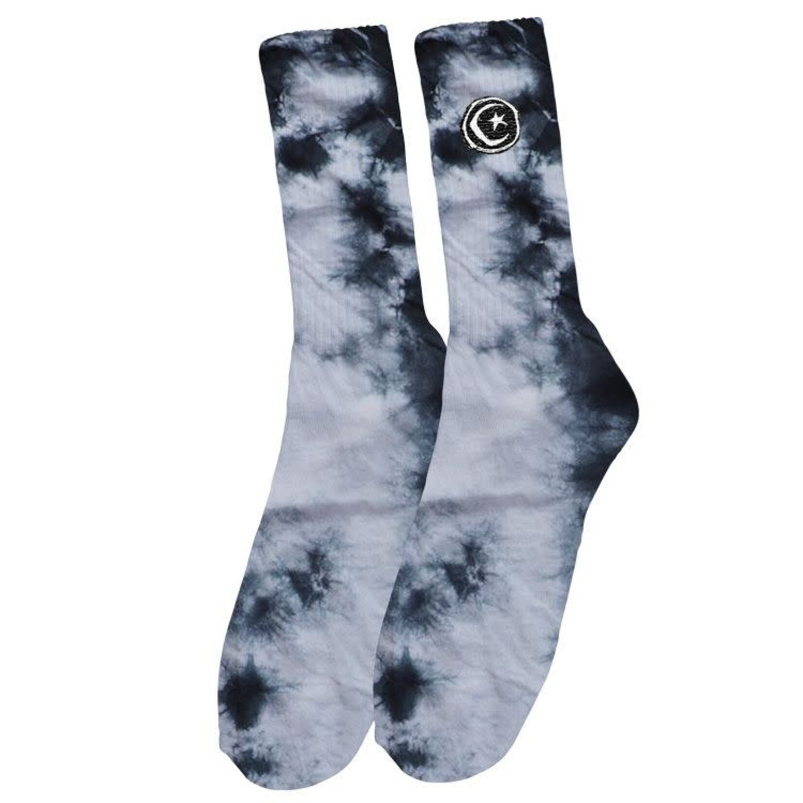 foundation Foundation - Tye Dye Socks - Black / White