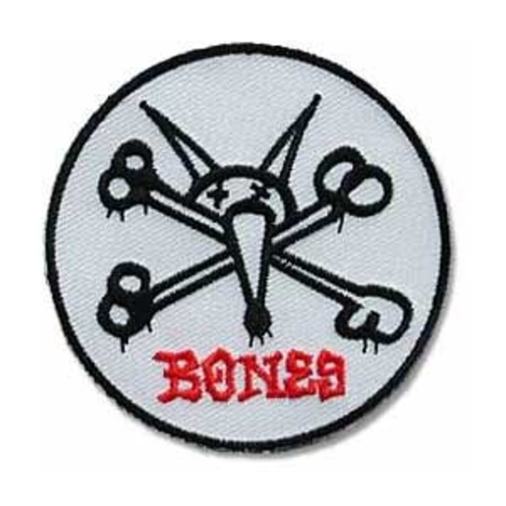 Bones Bones Vato Rat White Patch 3.5"