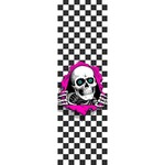 Powell Peralta Powell Peralta -  Ripper Checker Griptape 9" x 33" - White