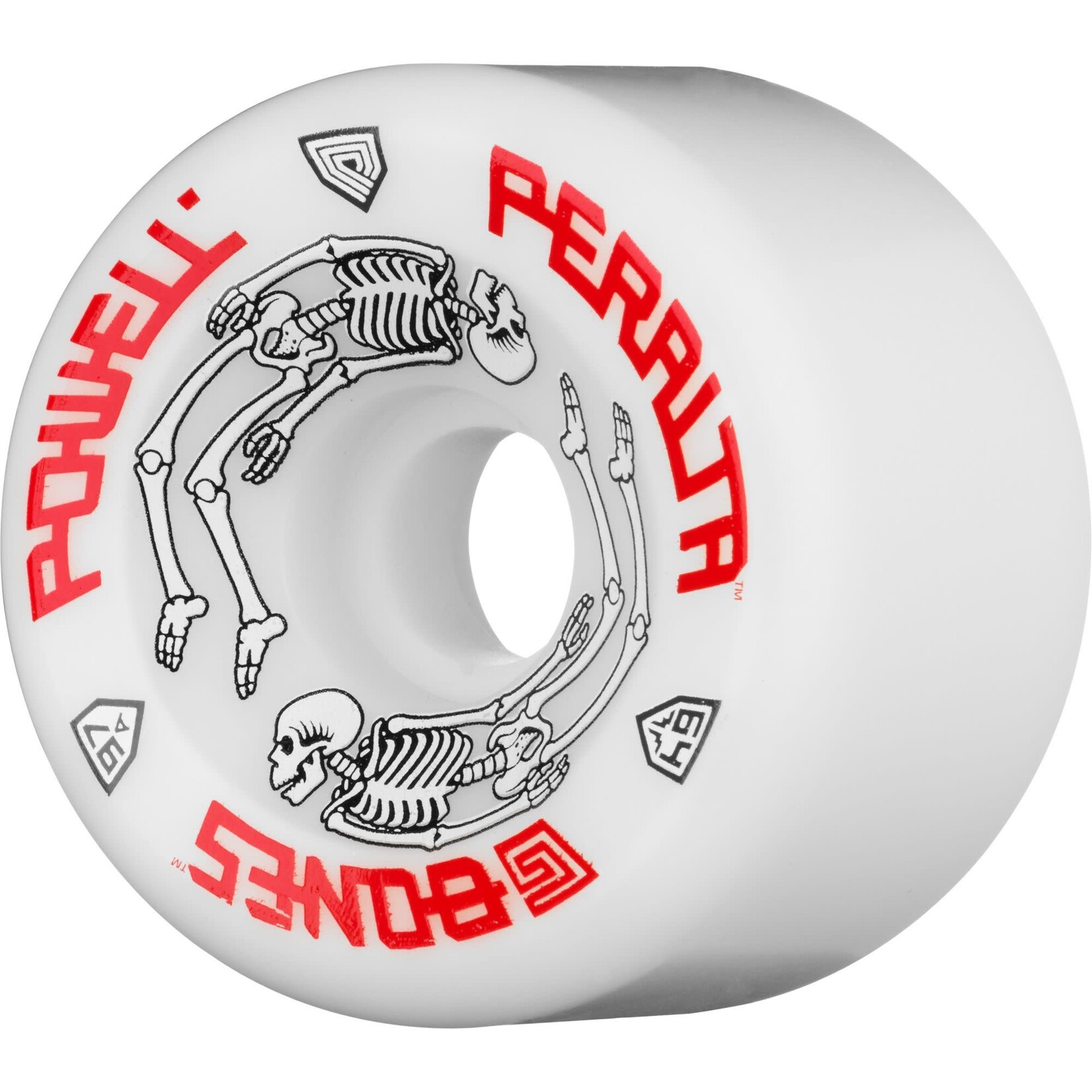Powell Peralta Powell Peralta - G-Bones Wheels - White - 64mm 97a