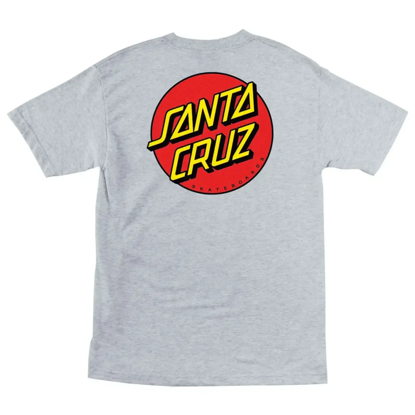 Santa Cruz Skateboards Santa Cruz Classic Dot T-Shirt - Athletic Heather
