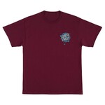 Santa Cruz Skateboards Santa Cruz Roskopp Destruct Face T-Shirt - Maroon