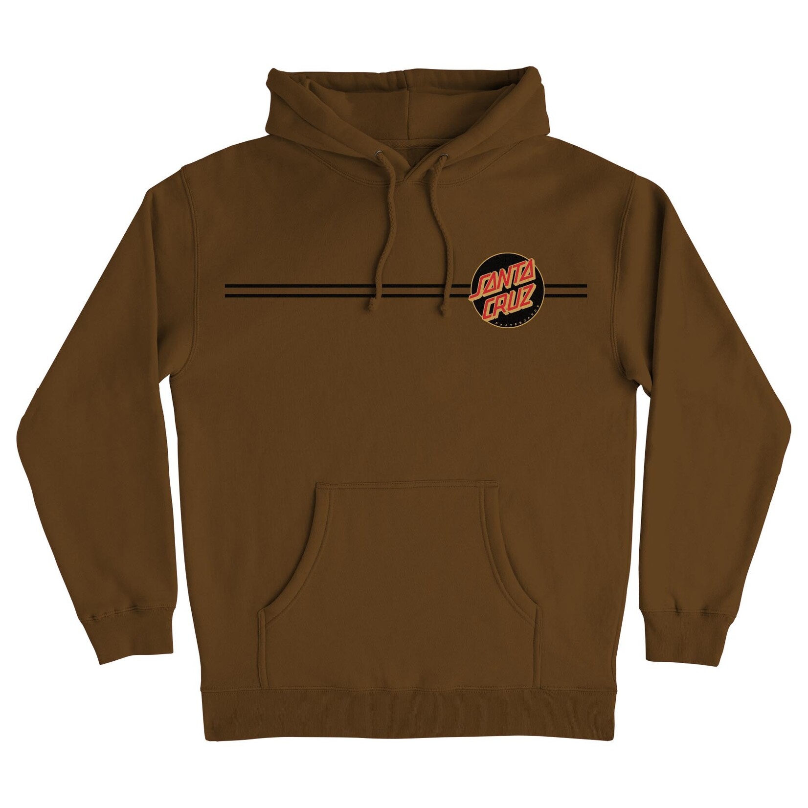 Santa Cruz Skateboards Santa Cruz Other Dot Pullover Hoodie - Brown/Black Sunset