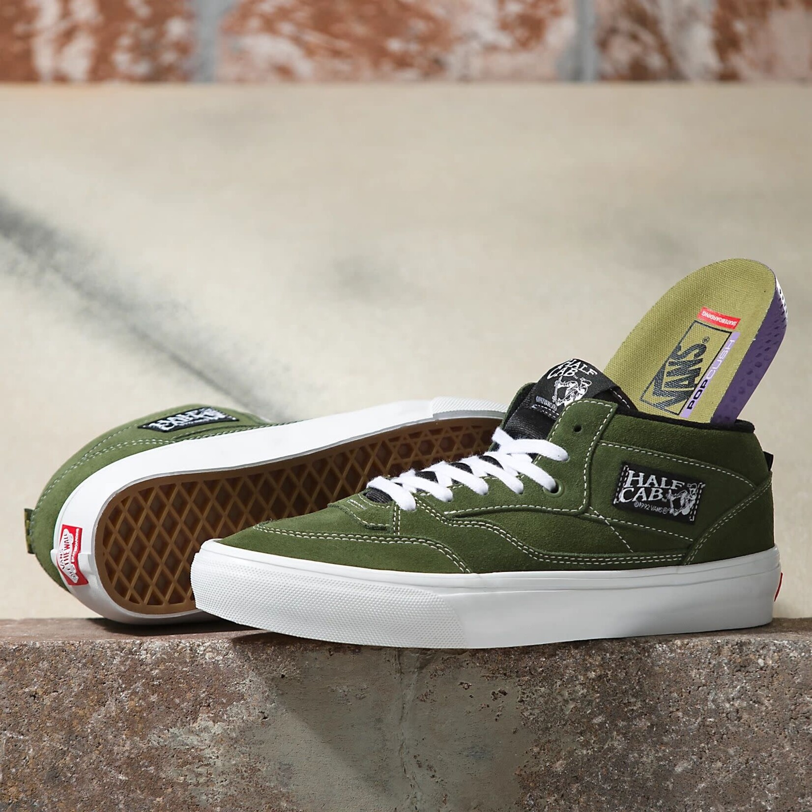 Vans Vans Half Cab 92' Skate Shoe - Chive