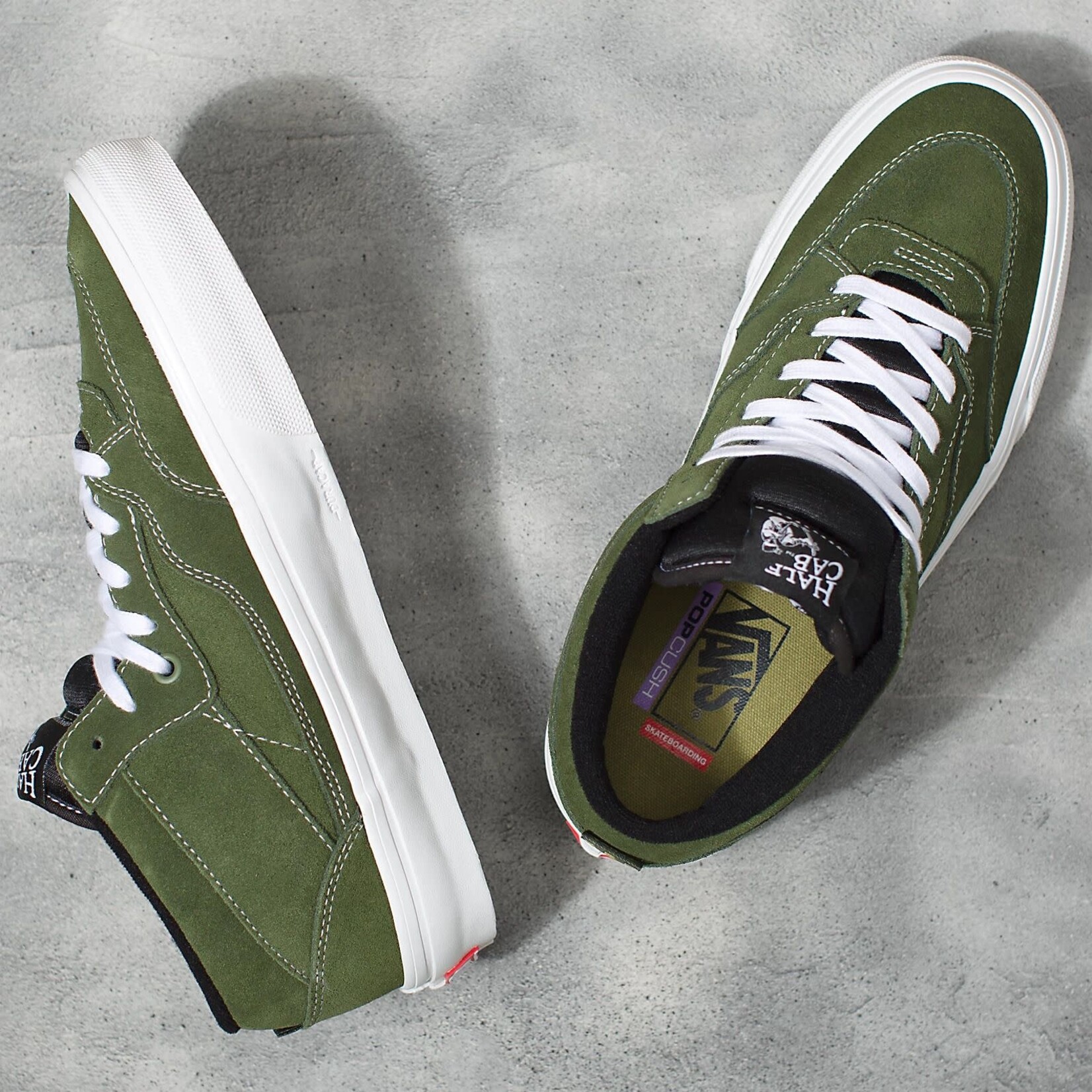 Vans Vans Half Cab 92' Skate Shoe - Chive