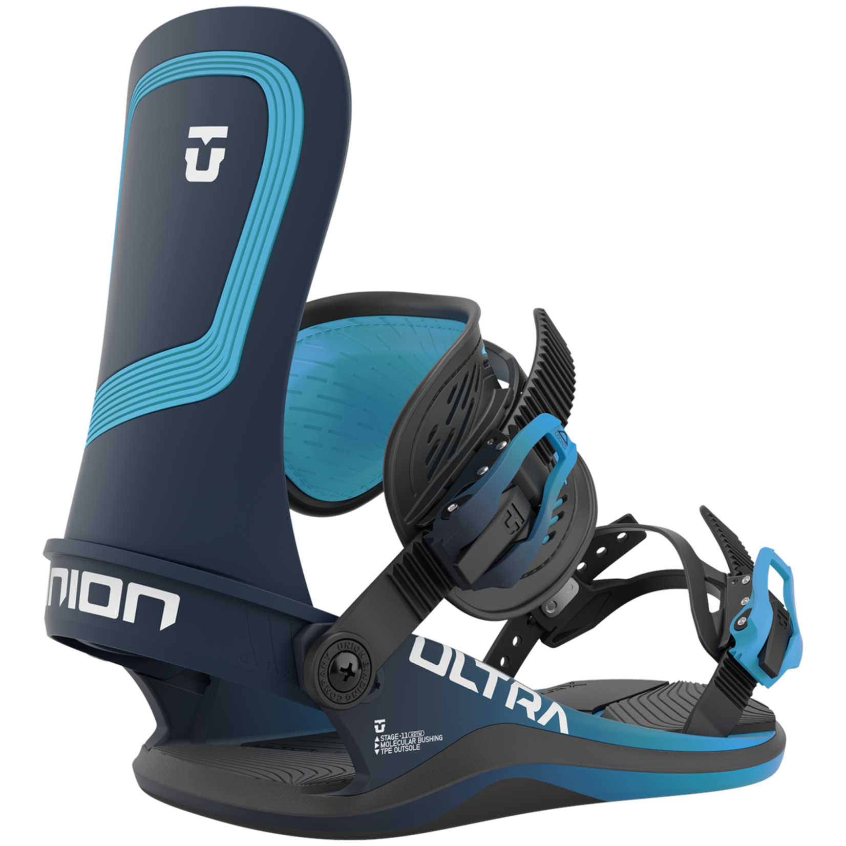 Union Binding Co. 2023 Union Ultra Snowboard Bindings - Aqua Blue