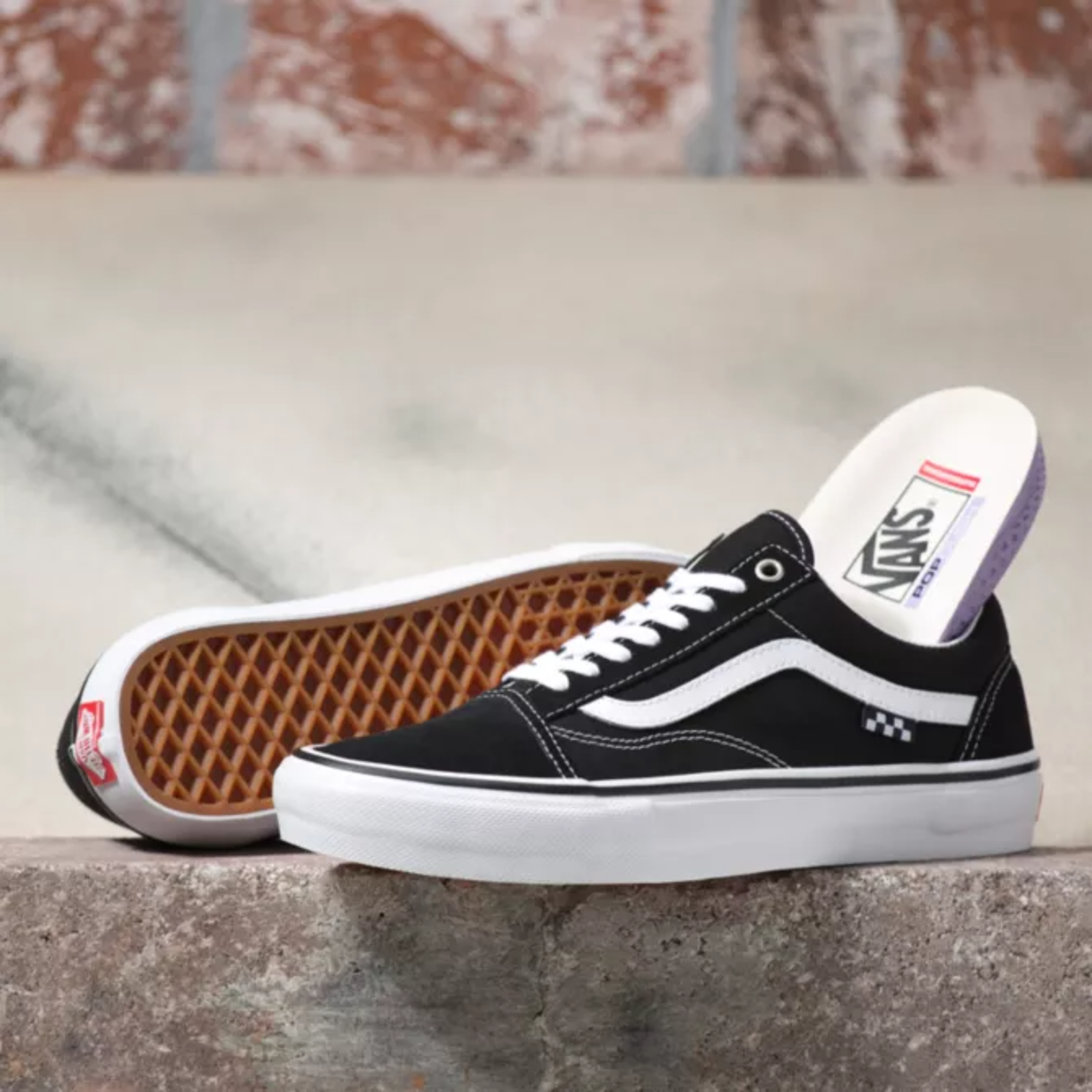 Vans Vans Skate Old Skool Shoes - Black/White -