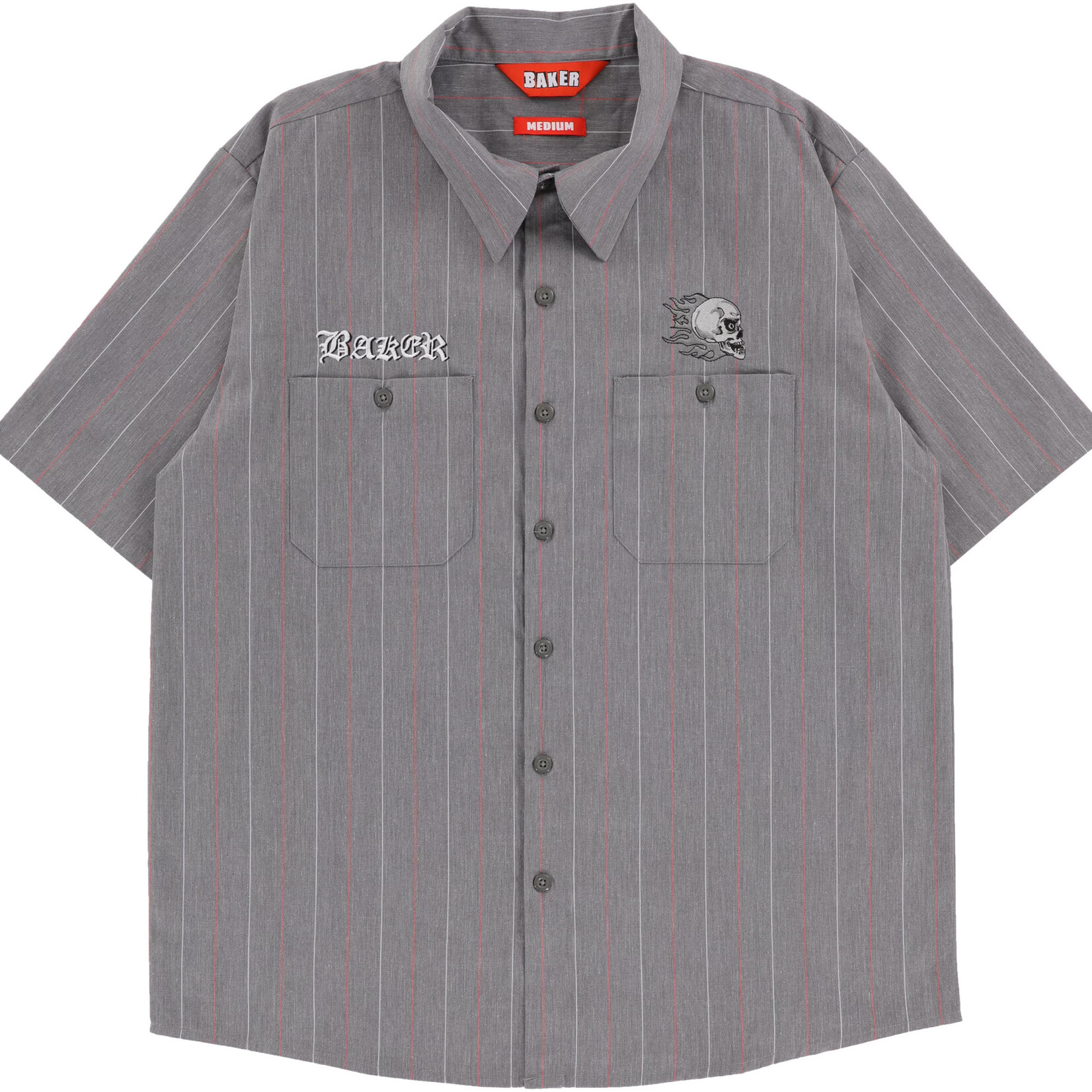 Baker Baker Pins Work Shirt - Charcoal