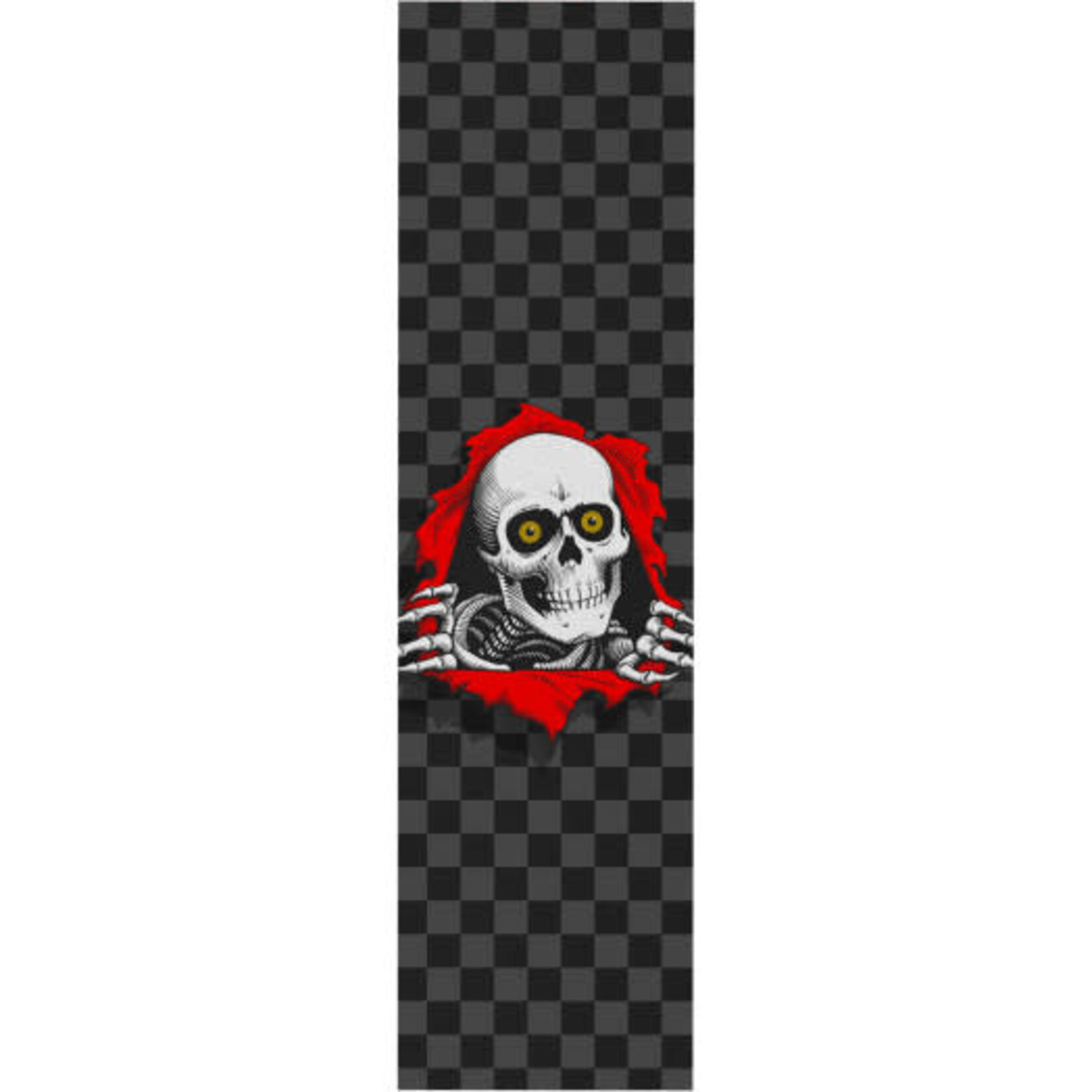 Mob Grip Powell Peralta Ripper Checker Griptape 9" x 33" - Dark Checker