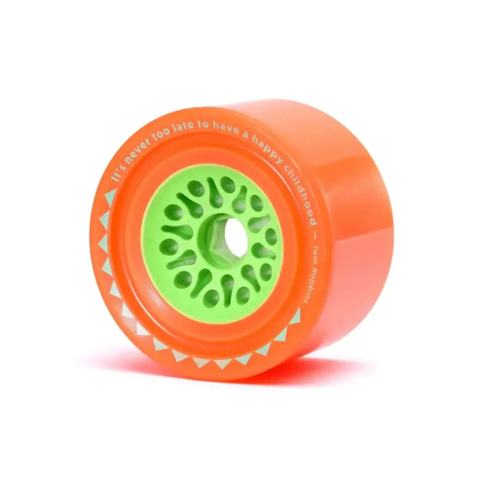 Orangatang Wheels Orangatang - 105mm Dad Bod - 80a Orange (Set of 4)