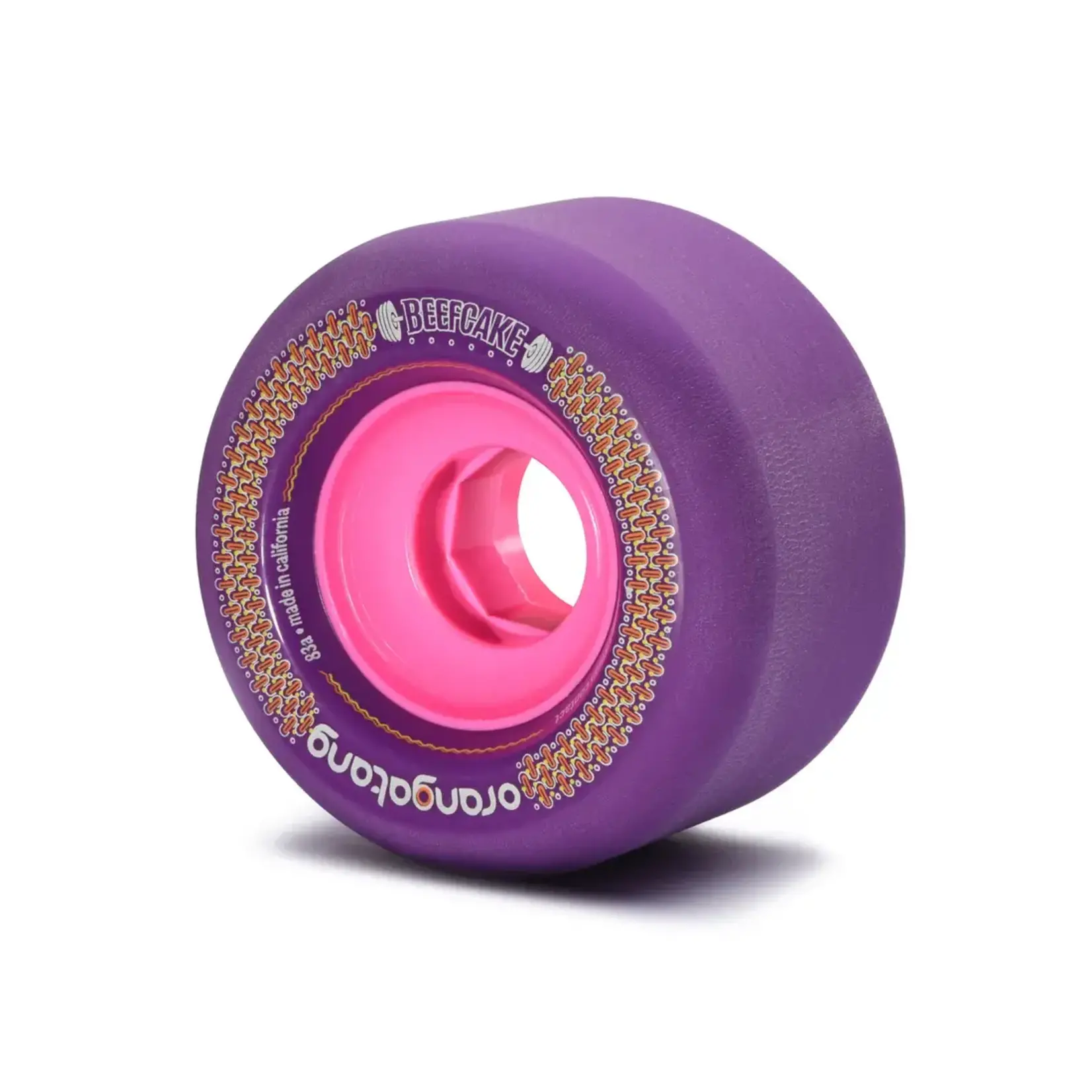 Orangatang Wheels Orangatang - Beefcake 73mm 83a Purple (Set of 4)