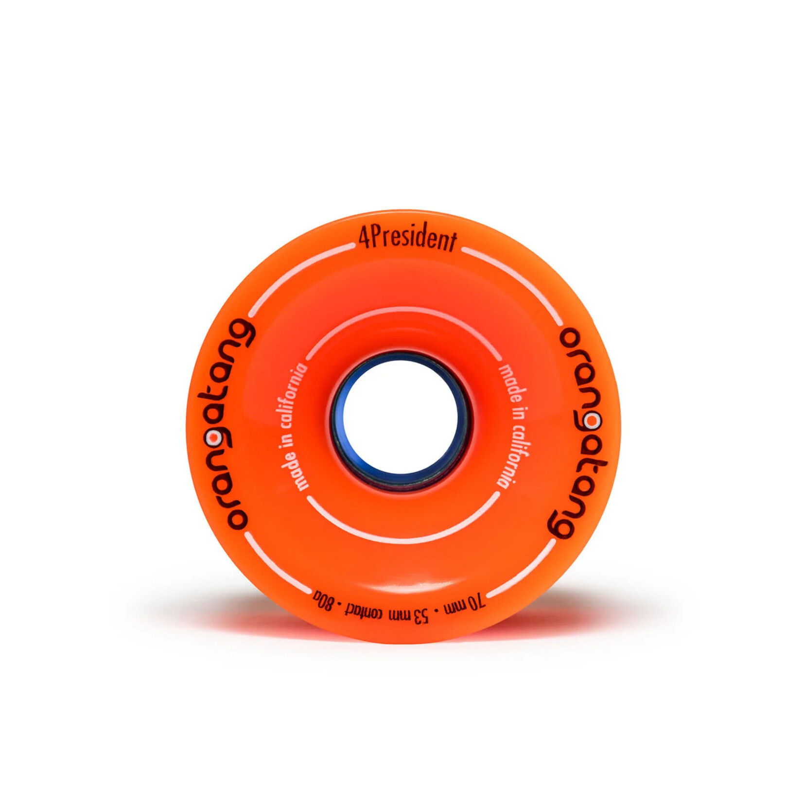 Orangatang Wheels Orangatang - 70mm 80a  - 4President Orange (Set of 4)